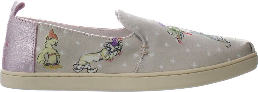 TOMS Deconstructed Alpargata Roze Damesschoenen