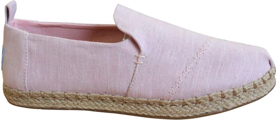TOMS Deconstructed Roze Espadrilles