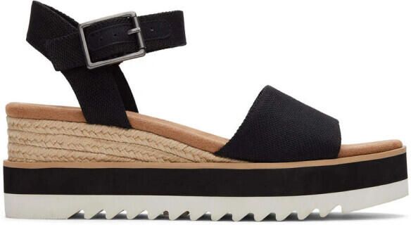 TOMS Diana black heavy canvas 10017856 3181