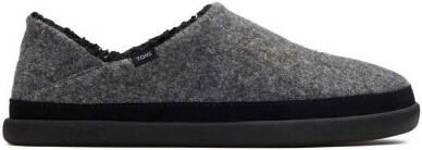TOMS Ezra smoke grey repreve two tone felt 10016808 pantoffel