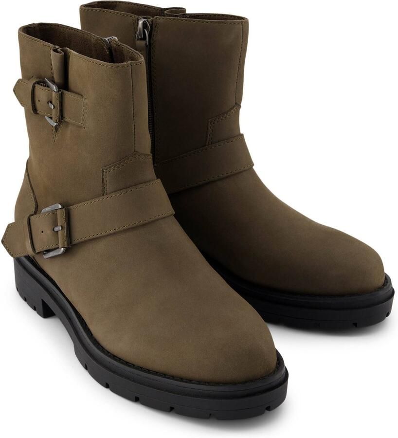 TOMS Ionie Moto Leren Vrouwen Canteen Boots