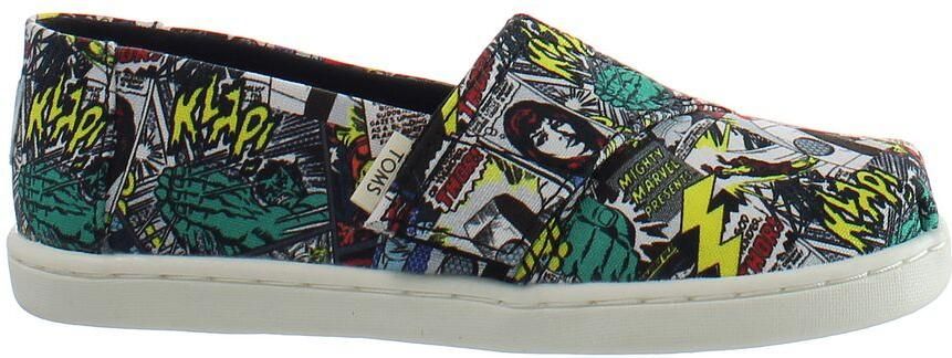 TOMS Klassiek Marvel Print Multicolor Kinder Plimsolls