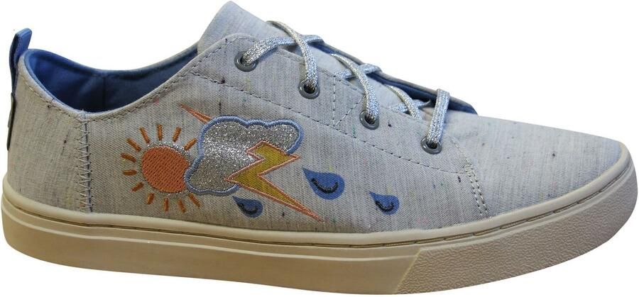 TOMS Lenny Grijze Sportschoenen Kinderen