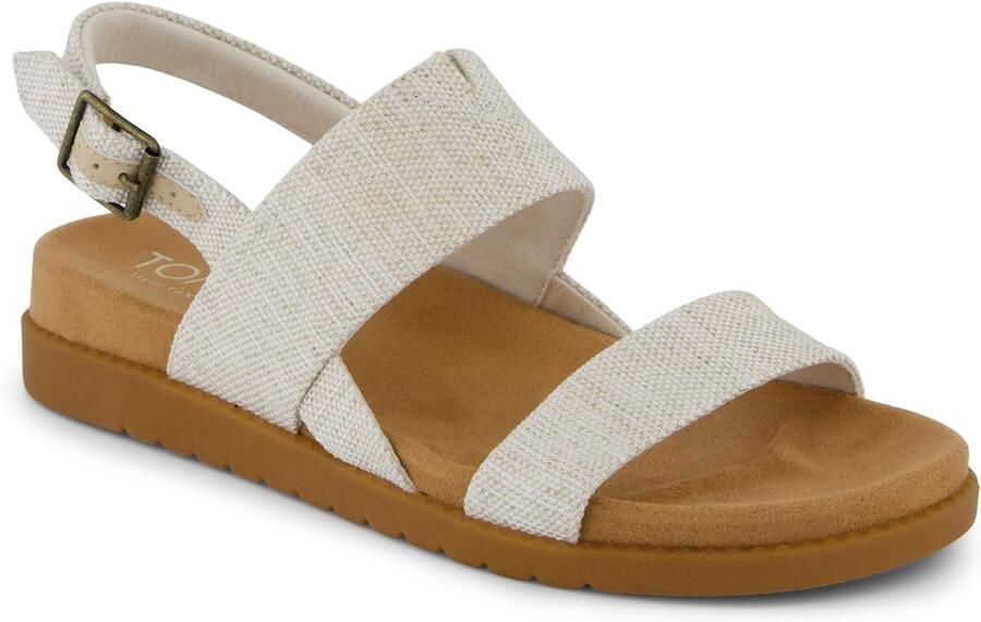 TOMS Marin Textiel Dames Natuurlijke Standaard Sandalen