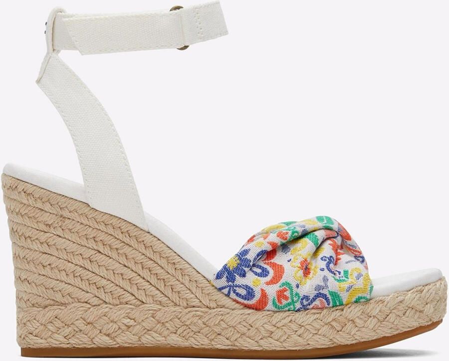 TOMS Marisela Dames Witte Sleehakken