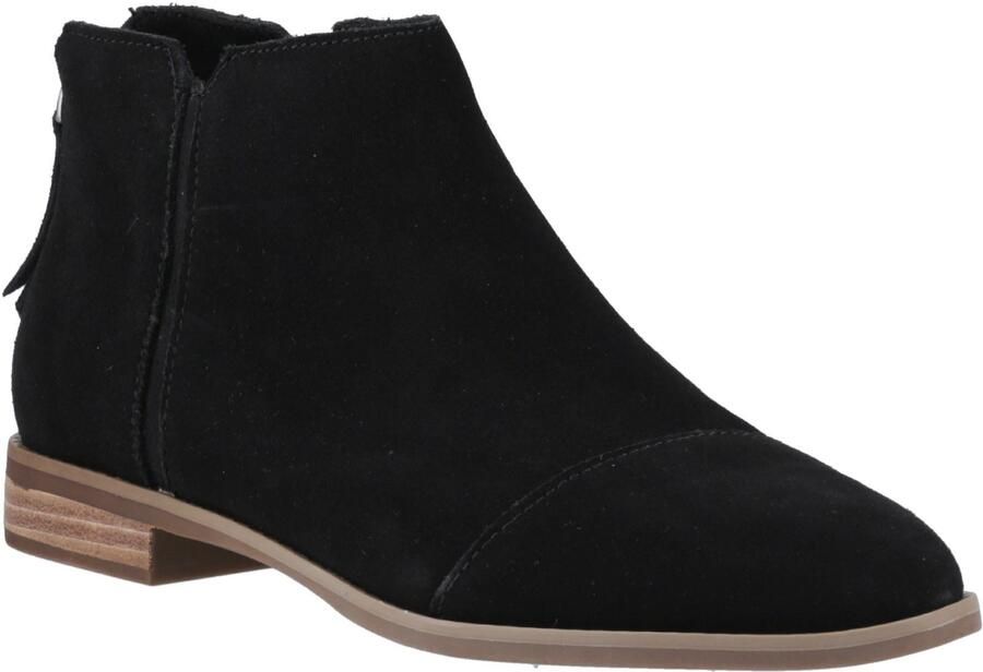 TOMS Rylie Leather Vrouwen Zwart Laarzen