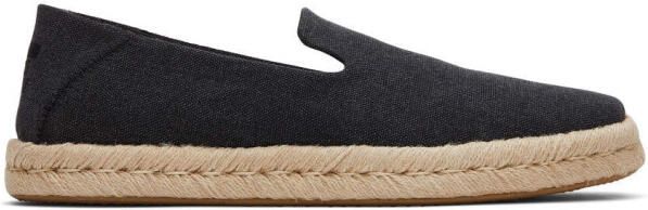 TOMS Santiago 10019869 black recycled cotton canvas 3128