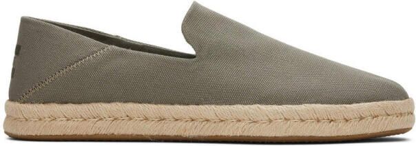 TOMS Santiago 10020071 vetiver green canvas 3129