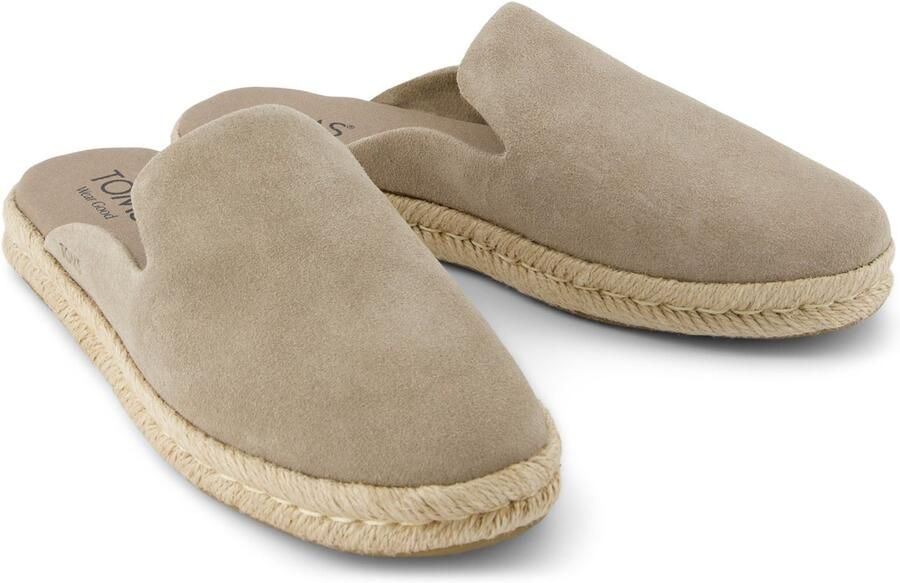 TOMS Santiago Mule Dames Muiltjes Van Leer Van Dune.