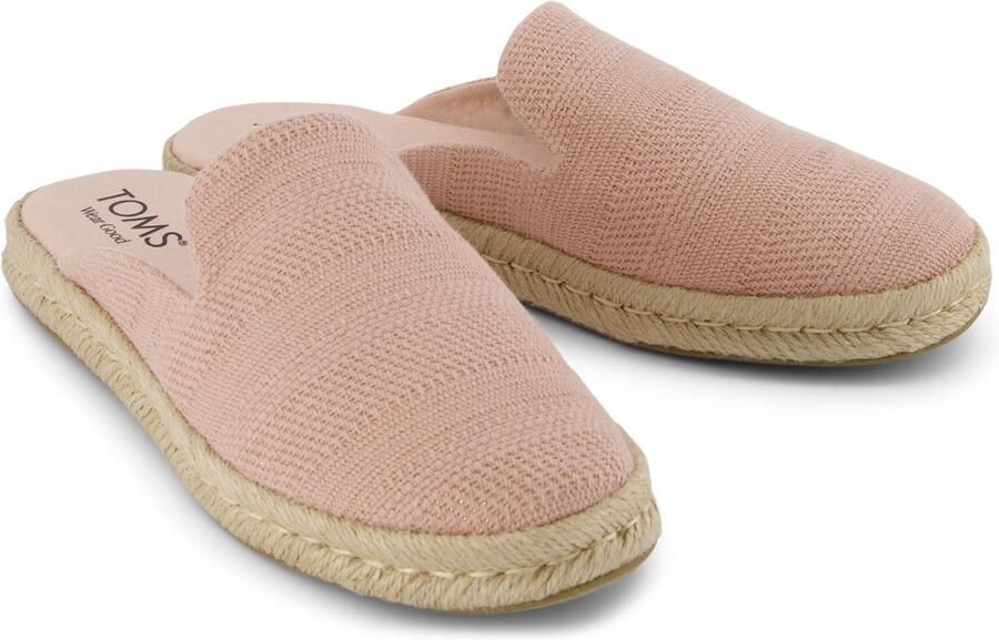 TOMS Santiago Mule Textiel Dames Pale Rose Muilen