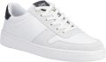 TOMS TRVL Lite Court Leer Heren Wit Zwart Sneakers - Wit