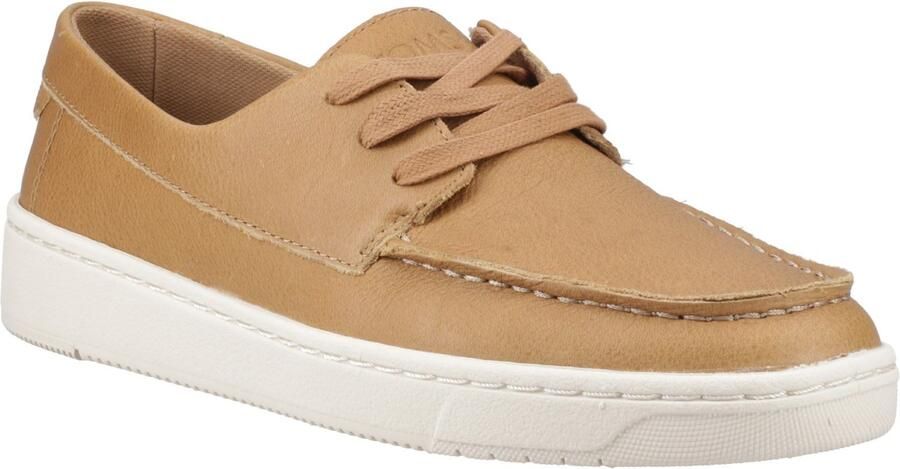 TOMS TRVL Lite London Leer Heren Tan Veterschoenen