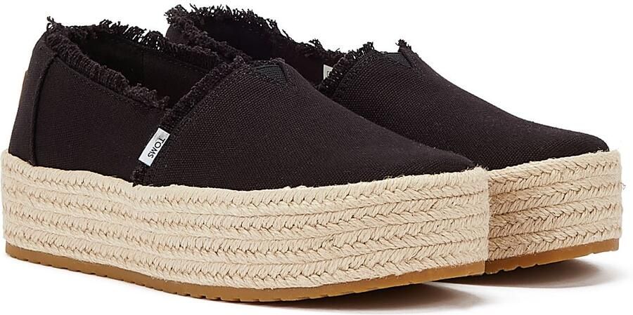 TOMS Valencia espadrilles met plateauzool espadrilles dames