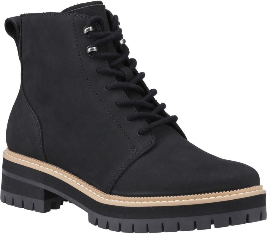 TOMS Wylder Leather Vrouwen Zwart Laarzen