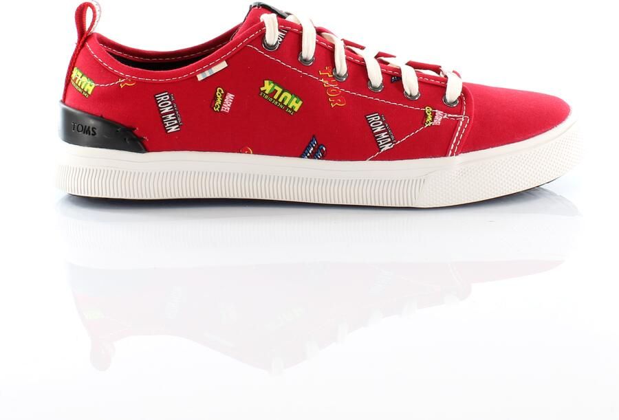 TOMS x Marvel Trvl Lite Low Damestrainers Rood