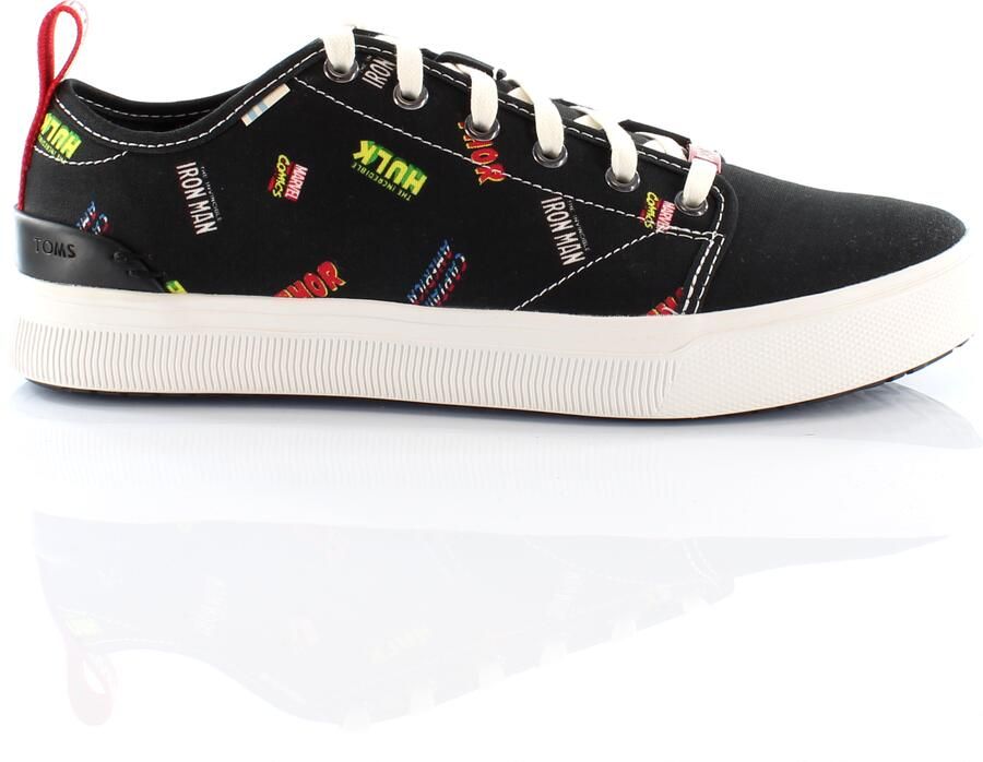 TOMS x Marvel Trvl Lite Low Heren Zwarte Trainers