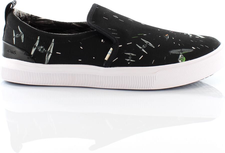 TOMS x Star Wars Trvl Lite Black Space Print Slip On Trainers Dames