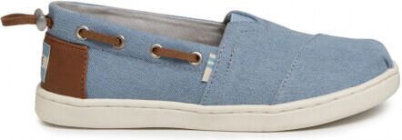 TOMS Youth bimini navy denim synthetic trim