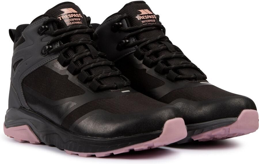 Trespass Dames Alisa wandelschoenen (Zwart)