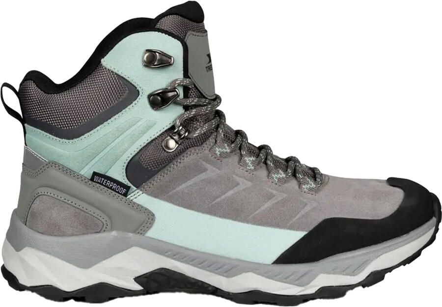 Trespass Dames Ismay Suede Waterdichte Wandelschoenen (Grijs)