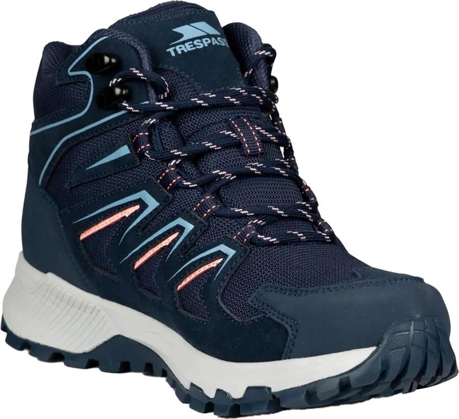 Trespass Dames Janick Suède Waterdichte Wandelschoenen (Marine)