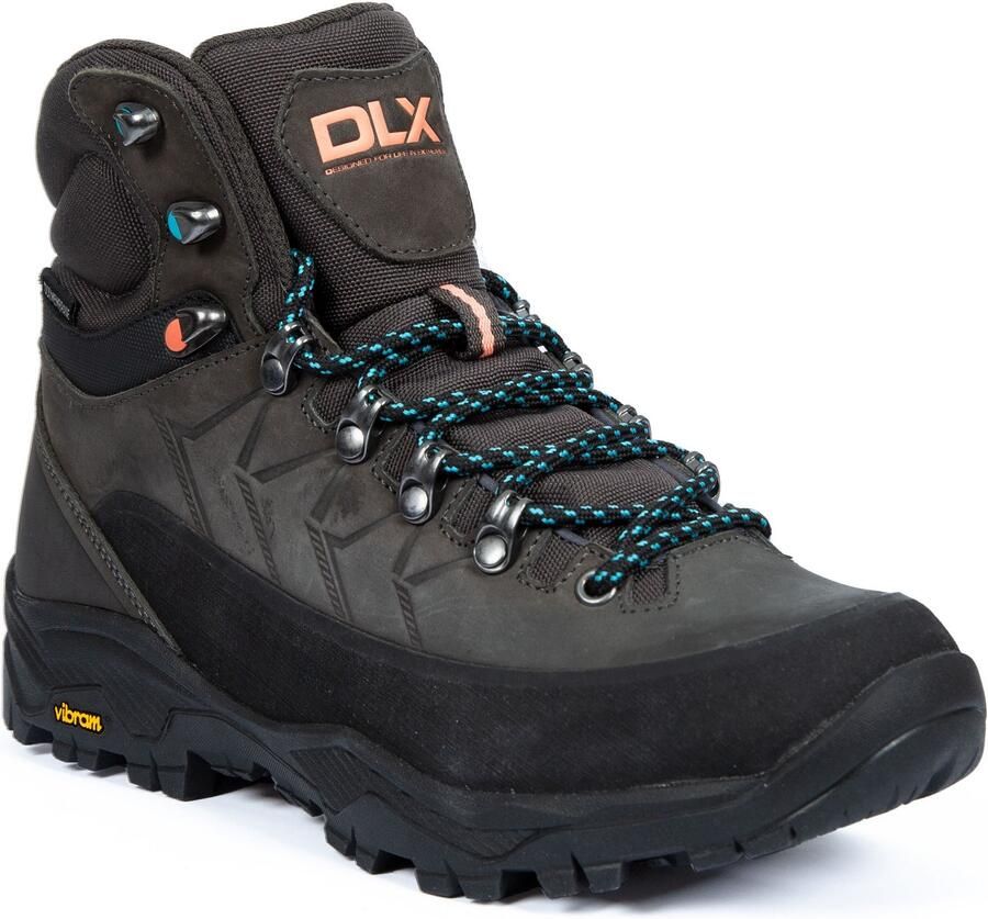 Trespass Dames Taryn Gefineerde Leren Wandelschoenen (Grijs)