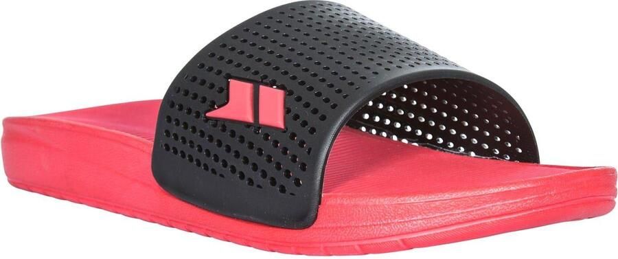 Trespass Geperforeerde platte slippers voor heren van Cusp (Zwart)