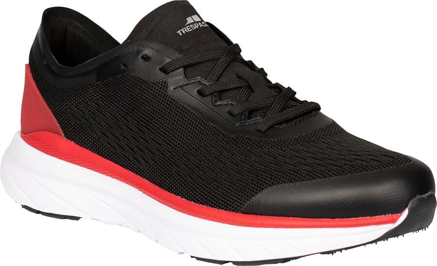 Trespass Heren Dane Trainers (Zwart)