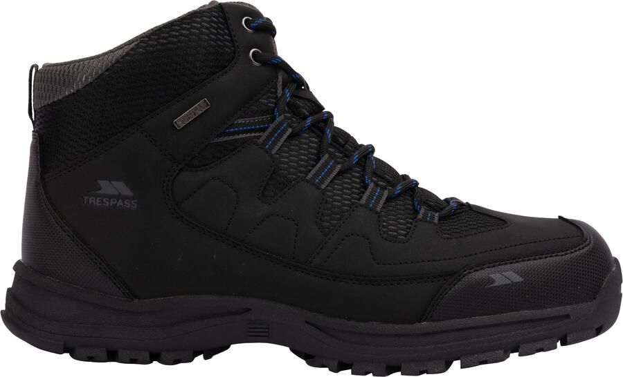 Trespass Heren Finley Waterdichte Wandelschoenen (ZWART BLAUW)