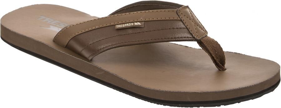 Trespass Herenscène Reis Zomer Flip Flop (Cacao)
