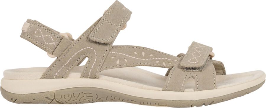 Trespass Naia suède sandalen met demping voor dames (Taupe)