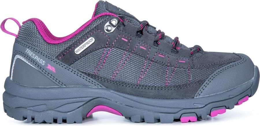 Trespass Vrouwen dames Scree Lace Up Technische Wandelschoenen (Kasteel)