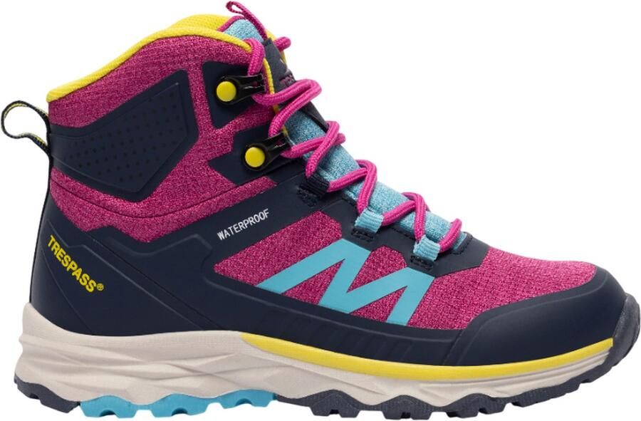 Trespass Wandelschoenen van Pip voor kinderen (Fuchsia)