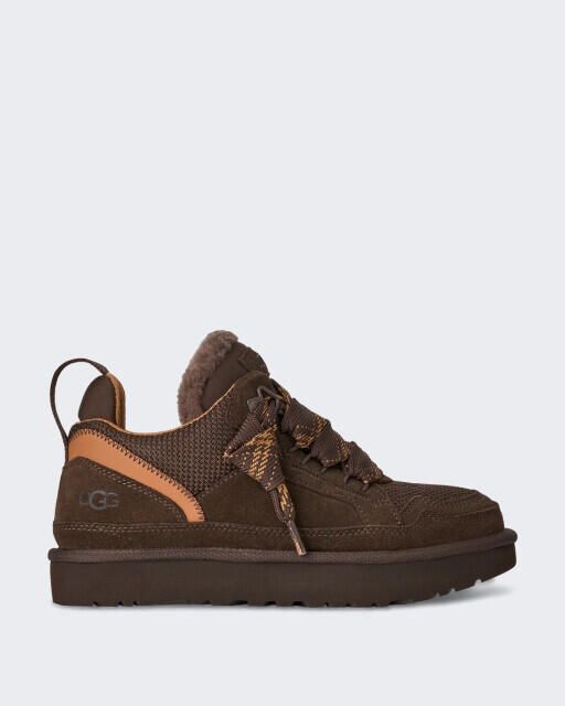 Ugg Australia Dames lage sneaker met zachte voering cacao