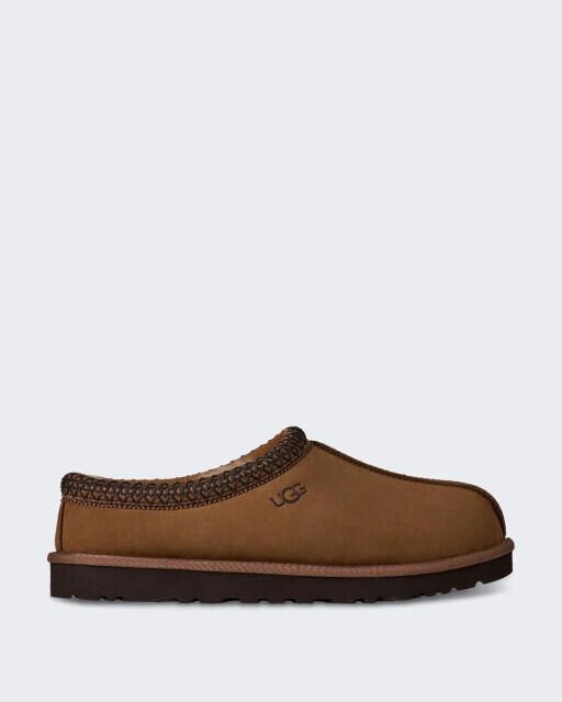 Ugg Australia Heren slipper van nubuck leer in donkere tint