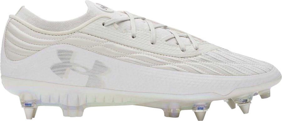 Under Armour Clone Magnetico Elite 4 voetbalschoenen voor heren (Wit)