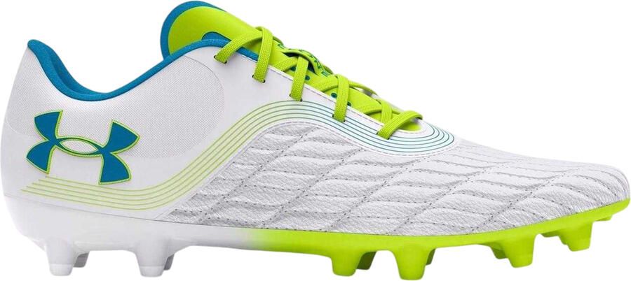 Under Armour Clone Mg Pro 3 voetbalschoenen met veters voor dames (Wit)