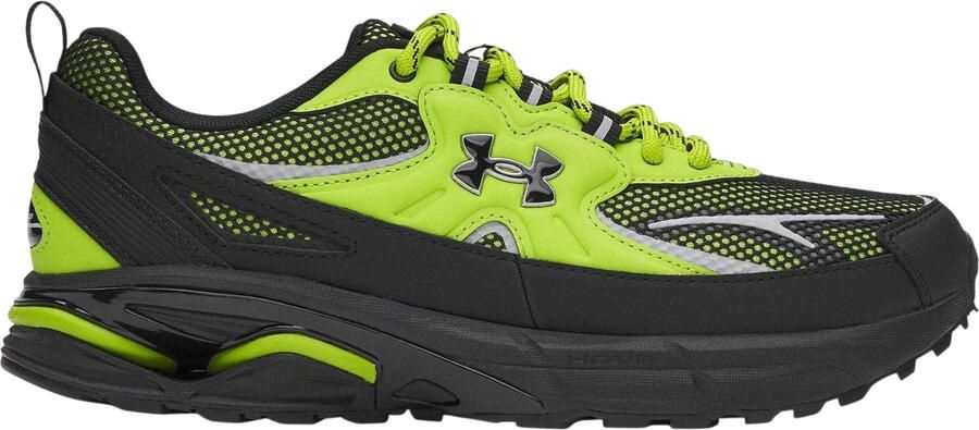 Under Armour Dames Apparition Tech Logo Leren Sneakers (Groen)