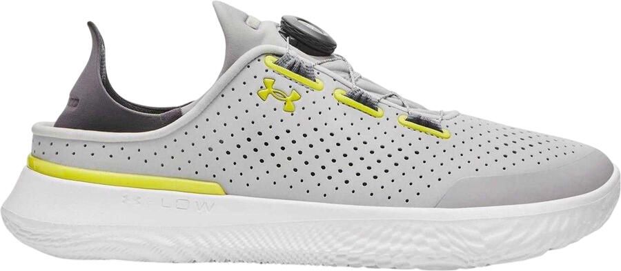 Under Armour Geperforeerde hardloopschoenen voor heren (Grijs)