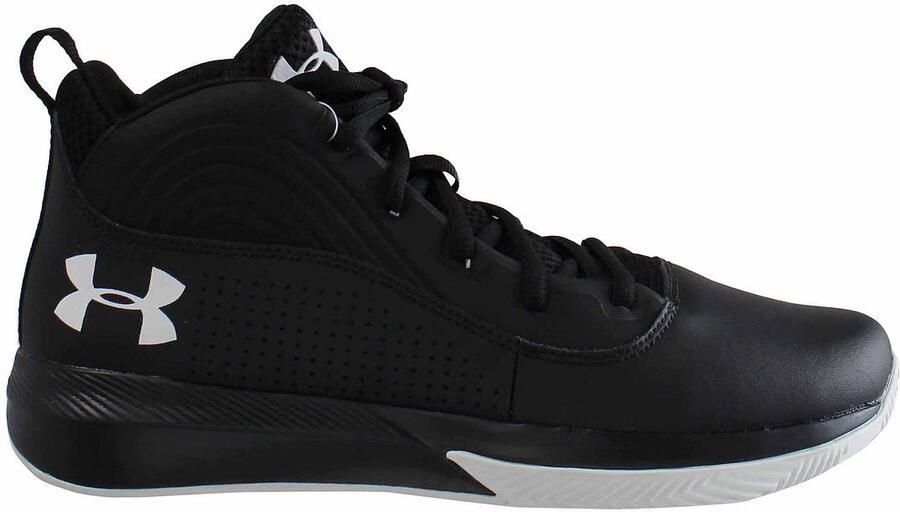 Under Armour GS Lockdown 4-BLK Zwarte kinderschoenen