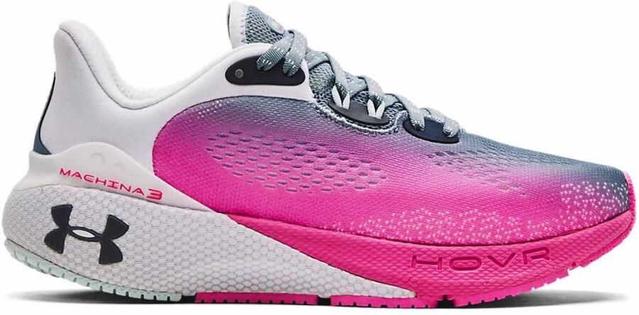 Under Armour HOVR Machina 3 Daylight Dames Roze Hardlooptrainers
