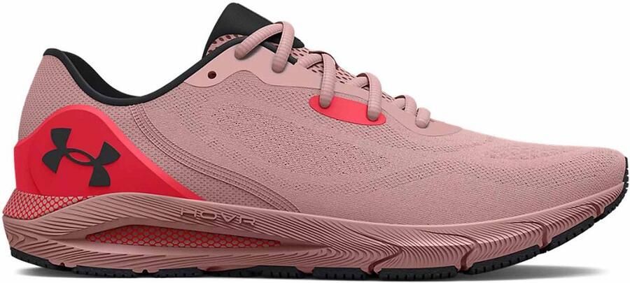 Under Armour HOVR Sonic 5 Roze Dames Hardlooptrainers
