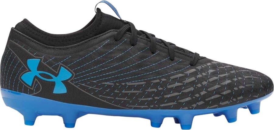 Under Armour Magnetico Select 5 voetbalschoenen voor heren voor harde ondergrond (ZWART BLAUW)