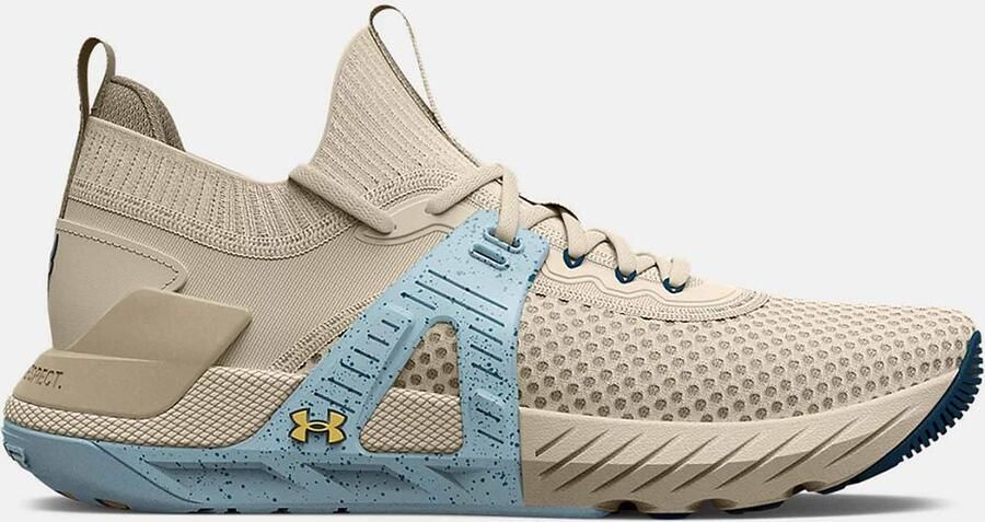 Under Armour Project Rock 4 Team Beige Damestrainers
