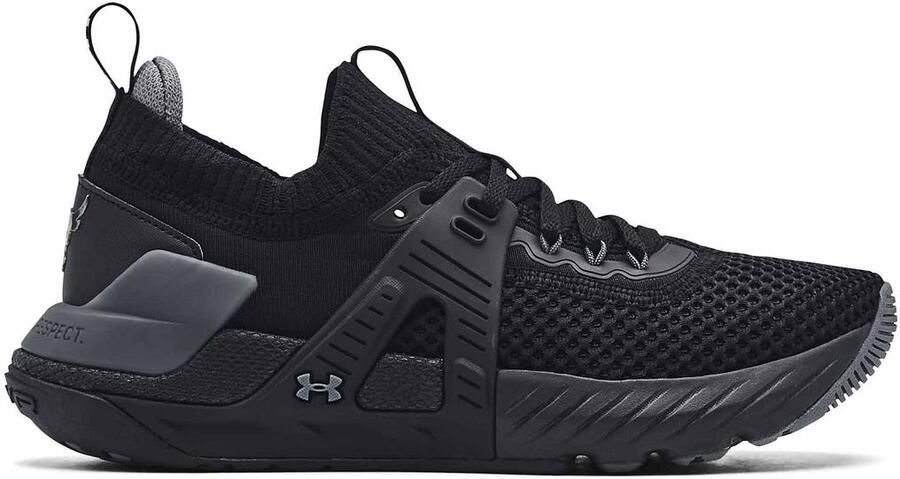 Under Armour Project Rock 4 Zwart Damestrainers