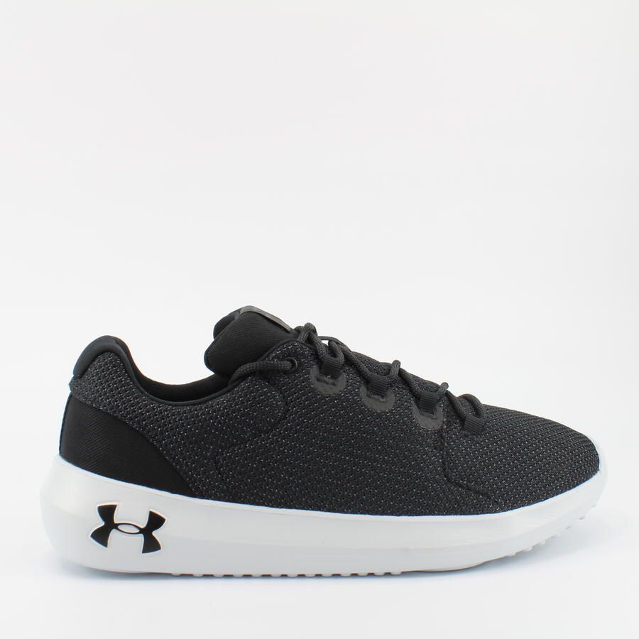 Under Armour Ripple 2.0 NM1 Zwart Textiel Heren Lace Up Trainers 3022046 002