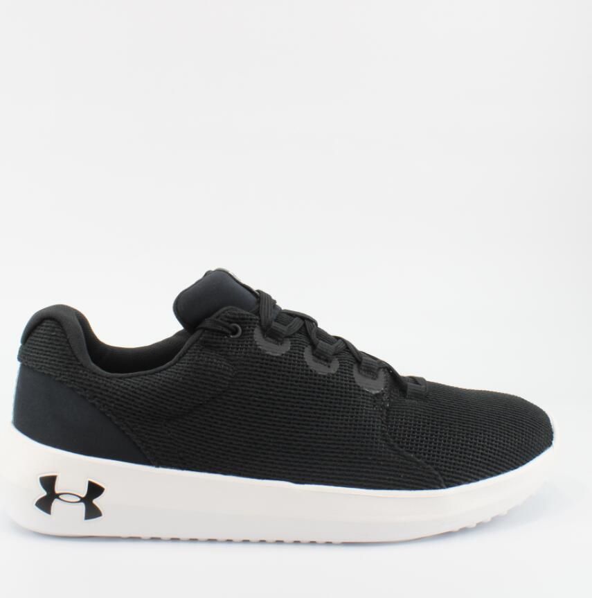 Under Armour Ripple 2.0 Zwart Textiel Heren Lace Up Trainers