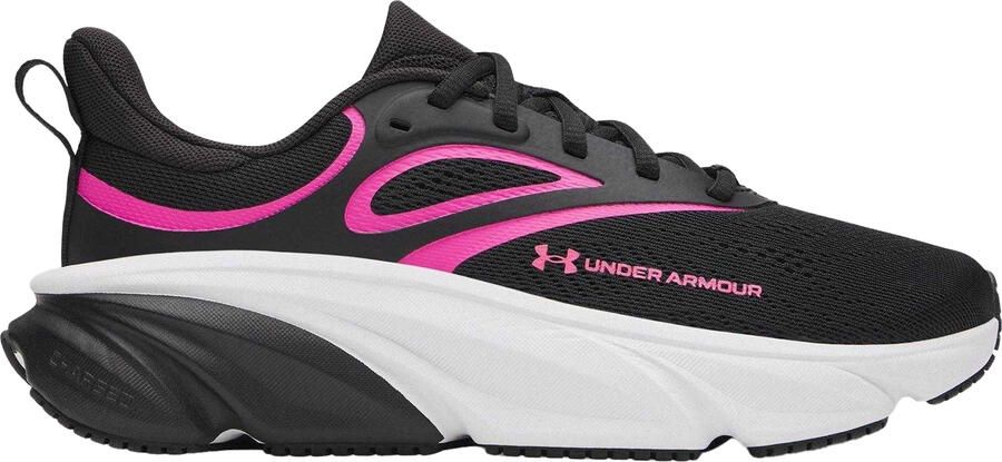 Under Armour Rogue 6-sportschoenen voor dames (Zwart Roze Wit)