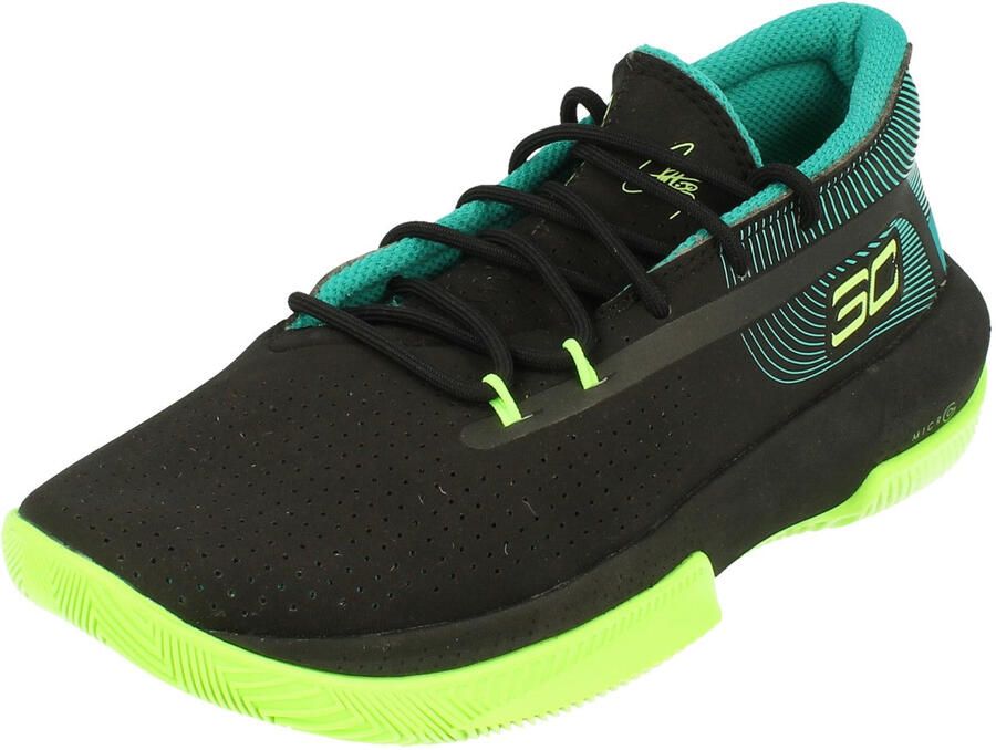 Under Armour Sc 3zero III Gs Basketbalschoenen Zwart