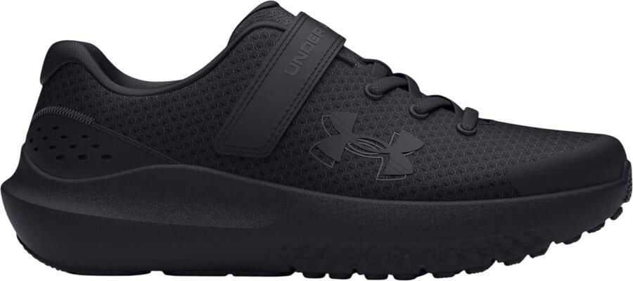 Under Armour Surge 4-sportschoenen voor kinderen (Zwart)